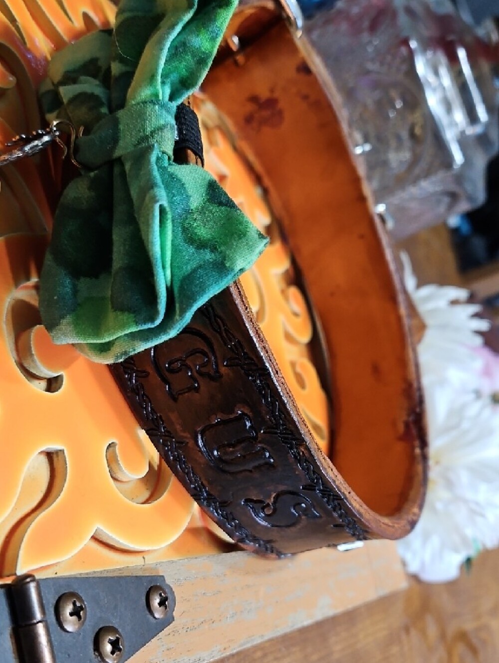 Hand Crafted By @CHIWADDLES Quality Dog Collars, Leashes, Bow Ties&Flowers NEW - Picture 7 of 14